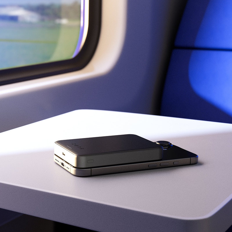 product image 5 - Qi2.2 100000 mAh Powerbank Zens Semi Solid State Powerbank